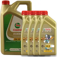 9 Liter Castrol EDGE 5W-30 Motoröl Motorenöl Longlife 4 / MB / AUDI / VW / Opel