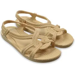 Beige Flip Flops BRASILERAS für Frauen 28