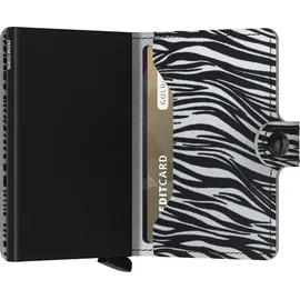 Secrid Miniwallet Zebra Unisex Geldbörse grau