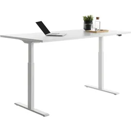 TOPSTAR Büroschreibtisch E-Table Weiß