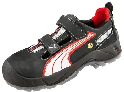 Sicherheits-Klettsandale Comet Low, S1 ESD SRC, schwarz, Größe 47 - schwarz - 47