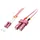 Lindy 46361 Glasfaser LWL Anschlusskabel 2.00m Multimode OM4
