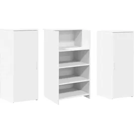 vidaXL Empfangstheke Weiß 135x50x103,5 cm Holzwerkstoff