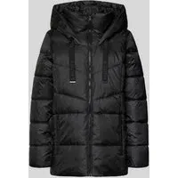 s.Oliver Regular Fit Steppjacke mit Kapuze, Black, 44
