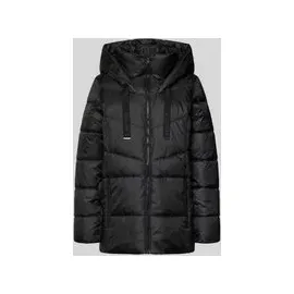 s.Oliver Regular Fit Steppjacke mit Kapuze, Black, 44