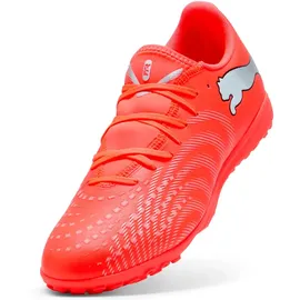 Puma Future 9 Play TF Herren glowing red/puma white/puma black/puma silver 44