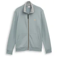 Tom Tailor Printed Stand-up Jacke Grey Mint M