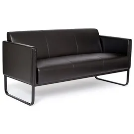 HJH Office Loungesofa BALI BLACK schwarz