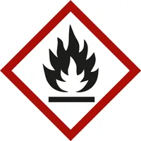 Industrial Quality Supplies Gefahrstoffsymbol Flamme, Typ: 03015