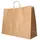 Papstar Tragetaschen, Papier mit gedrehtem Tragegriff braun