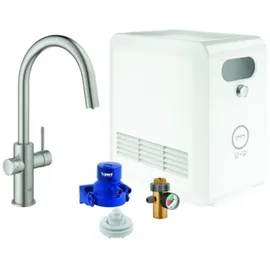 Grohe Blue Professional C-Auslauf Set supersteel 31325DC2