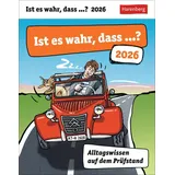 Harenberg Ist es wahr, dass ...? Tagesabreißkalender 2026 - Alltagswissen auf dem Prüfstand