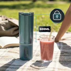 Cecotec Power Titanium Shake2Go Lagoon Steel Standmixer
