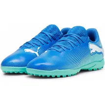 Puma Future 7 Play TT Kinder Hyperlink Blue-Mint-White 38