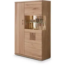 Ideal Wohnen Highboard Kansas Holz Braun Alteiche