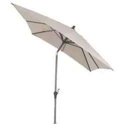 Sonnenschirm BHT 300x256x200 cm Anthrazit/Taupe