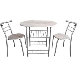 Hti-Living Tischgruppe San Remo Merit (MDF)
