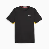 Puma RUN FAVORITE VELOCITY T-SHIRT Herren PUMA Black Sun Stream Orange, M