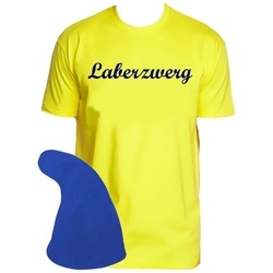 coole-fun-t-shirts Kostüm LABERWERG Zwergen Kostüm Laber Zwerg Karneval Fasching XXL