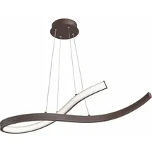 Fischer Leuchten Fischer 1-flg. dimmbar 60 cm geschwungen weiß