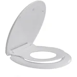 Blumfeldt Toilettensitz für Kinder mit Soft-Close & Schnellverschluss – Abnehmbarer 2-in-1 WC-Sitz für Kinder & Erwachsene, Antibakteriell, Kratzfest, Einfache Montage, 175 kg Belastbarkeit