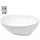 luxebath Aufsatzwaschbecken Oval 41 x 14,2 cm