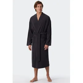 SCHIESSER Terry Bathrobe Anthrazit Small Herren