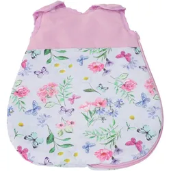 CHIC2000 Puppen Schlafsack Bola, Flowers rosa