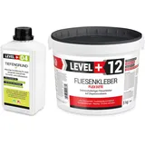 Hangato GmbH Fertig Fliesenkleber 5 kg Weiß + Tiefengrund 1 l