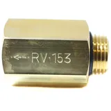 Vortex Rückschlagventil RV 153 1/2" AG/1/2" IG, DN 15, Messing