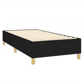 vidaXL Boxspringbett 100 x 200 cm Schwarz