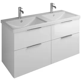 Burgbad Eqio Doppelwaschtisch 123 x 46 cm (SEYT123F2009C0001G0146)