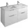 Burgbad Eqio Doppelwaschtisch 123 x 46 cm (SEYT123F2009C0001G0146)