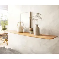 DeLife Wandregal Edge 145 x 3 x 30 cm Beige
