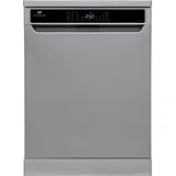 CONTINENTAL EDISON freistehender Geschirrspüler 15 Maßgedecke Breite 59,8 cm Klasse D Induktionsmotor 39 dB Silber - Silber