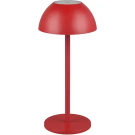 Trio Abbey Tischleuchte Rot 2 St.