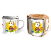 Trötsch Verlag Trötsch Bobo Siebenschläfer Emailletasse Streifen