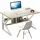 OEM Computertisch, Bürotisch mit Ablage 80 x 40 cm STL04B