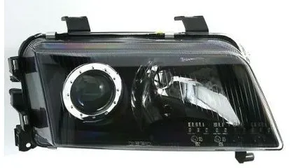 Klarglasscheinwerfer Audi A4 (1995–1999) – schwarz