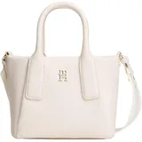 Tommy Hilfiger TH Essential Mini Tote Tote-Bags Kunstleder Beige/White