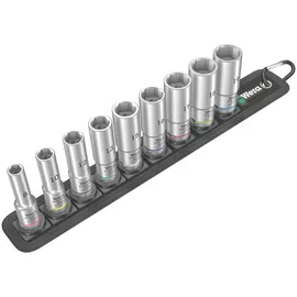 WERA Belt B Deep 1 Steckschlüsseleinsatz-Set 9-tlg. 3/8"