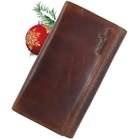 RFID Portmonee Geldbörse Geldbeutel Leder Damen Top Geschenk