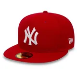 New Era New York Yankees MLB Basic Red 59Fifty Basecap - 7 1/2-60cm (XL)