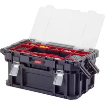 KETER Connect Werkzeugkasten unbestückt schwarz 56,5 x 25,1 x 31,7 cm