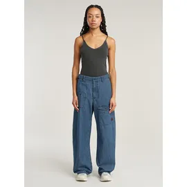 G-Star Belted Cargo Loose 2.0 Jeans - Mittelblau - Damen, - 28-30