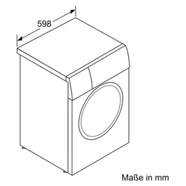Bosch WGB2560X1 Waschmaschine (10 kg, 1600 U/min)