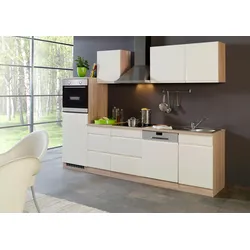 Küchenleerblock 'Cardiff' Creme/Eiche