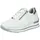 Gabor Sneaker Low Damen Silber/Weiß 43