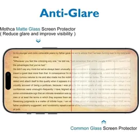 Mothca Matt Panzerglas für iPhone 15