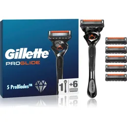 Gillette ProGlide Rasierer + Rasierklingen 6 St.